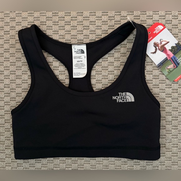 NWT The North Face Training Bounce B Gone High Support Sports Bra In Black - Picture 3 of 8